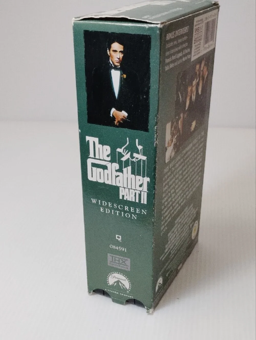 12 For $8 The Godfather Part II Widescreen VHS Set - Green & Black